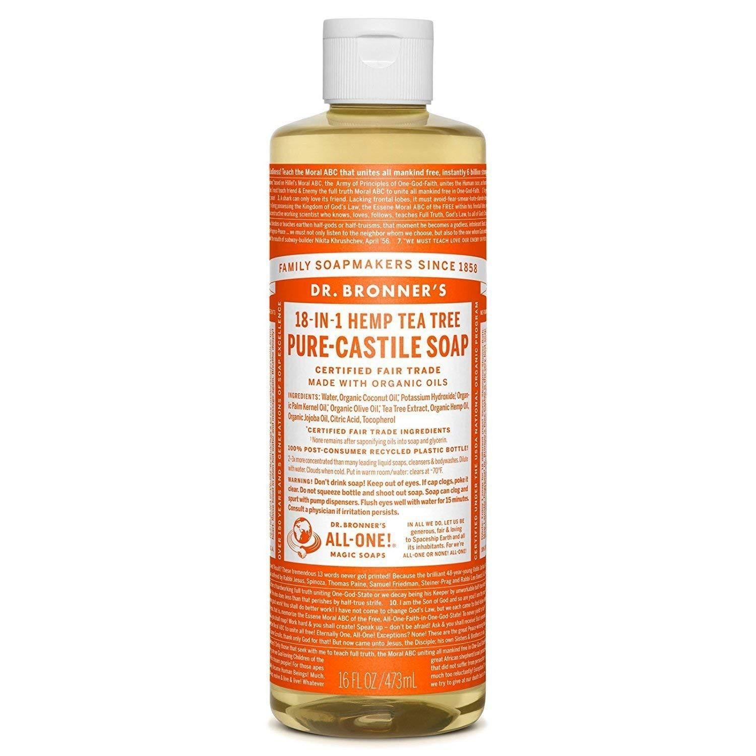 Dr Bronner's Castle Tree Liquid Soap